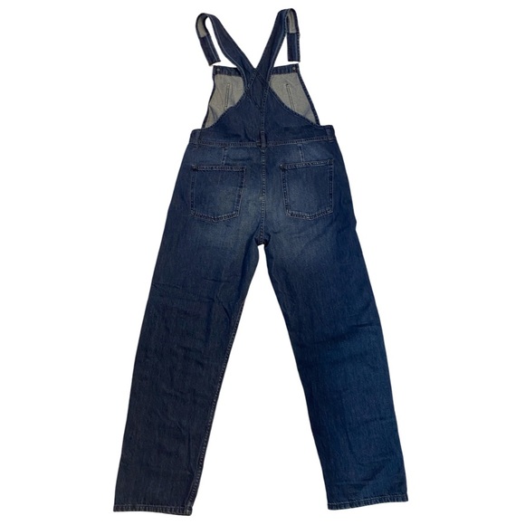 Free People NWT We The Free Ziggy Denim Overalls Size M Short Version - Picture 7 of 15